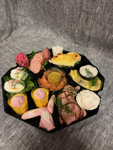 Bild på Julbricka för två