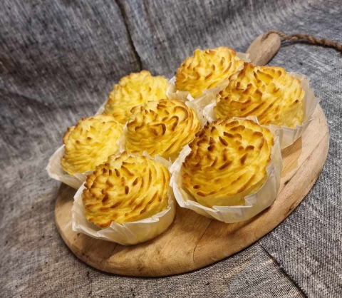 Bild på Duchessepotatis med västerbottenost
